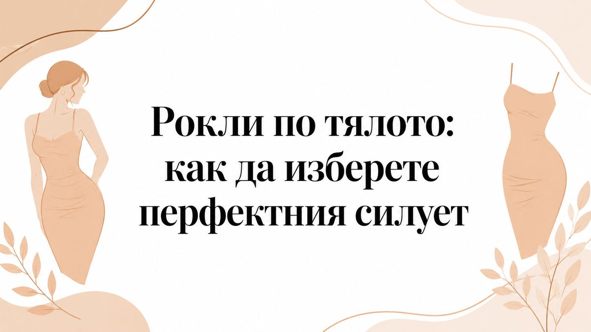 Рокли по тялото: как да изберете перфектния силует