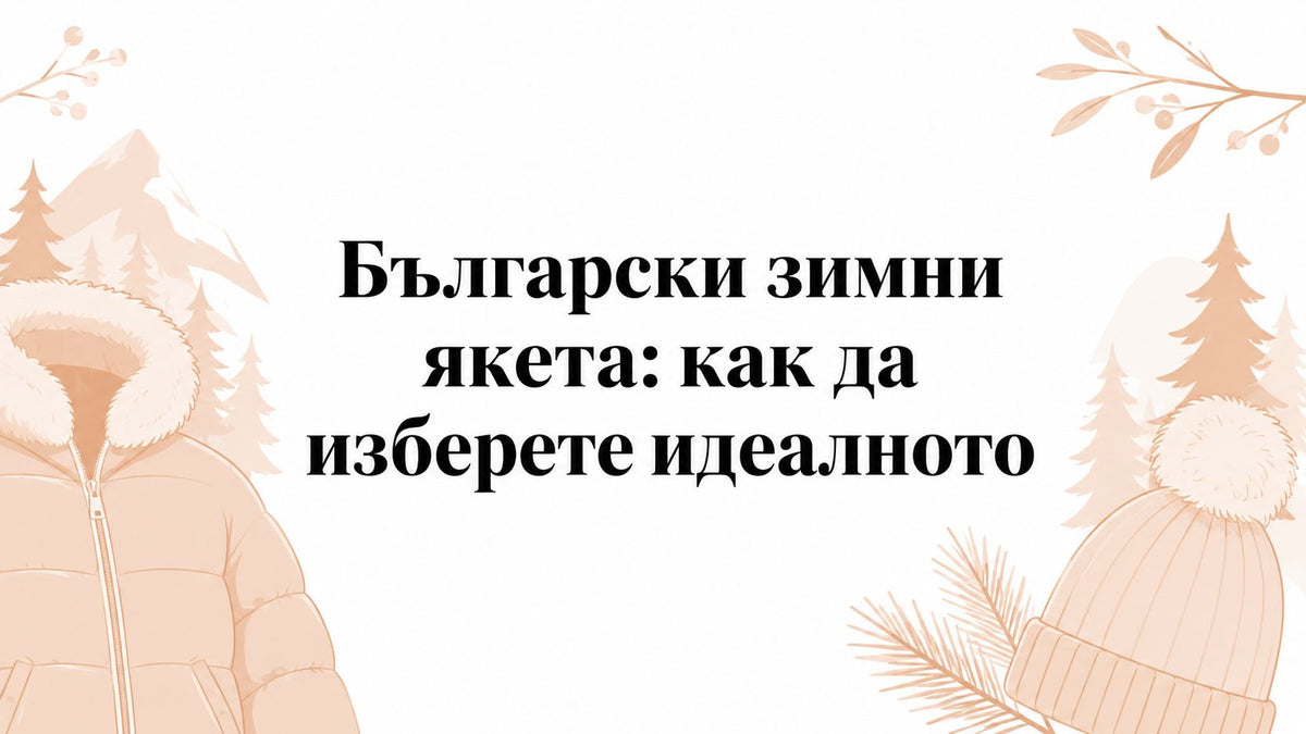 Български зимни якета: как да изберете идеалното
