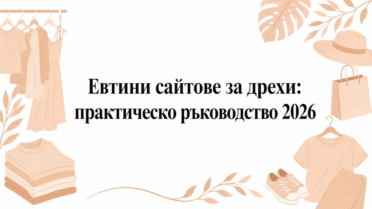 Евтини сайтове за дрехи: практическо ръководство 2026