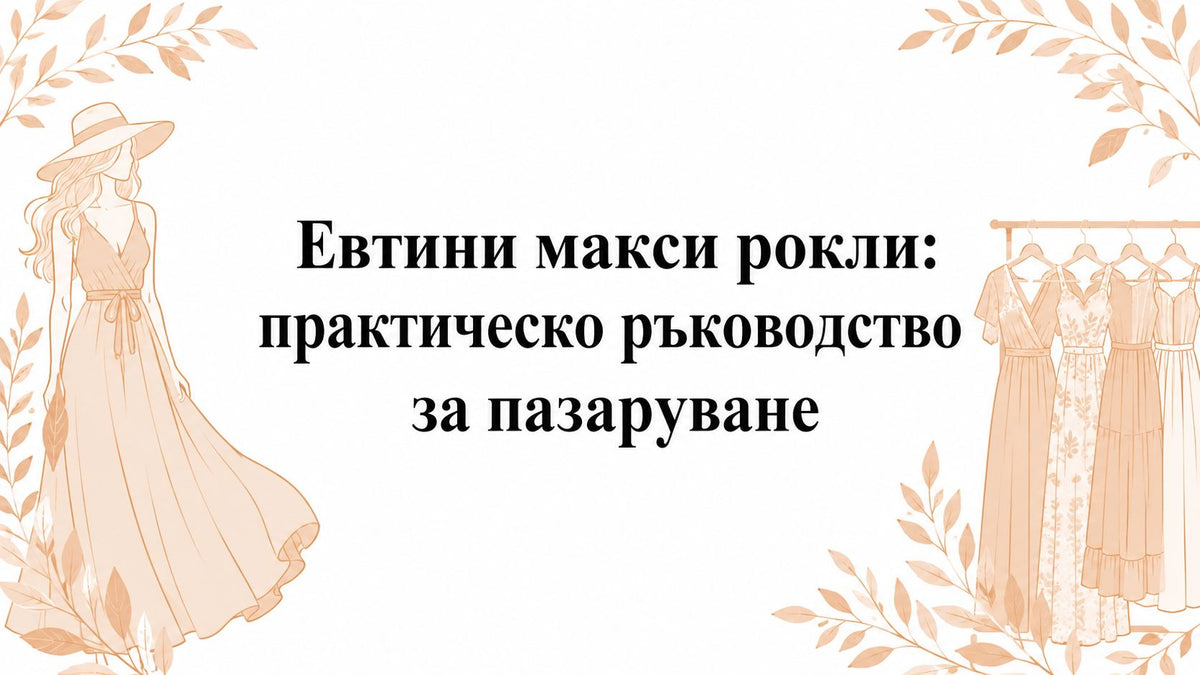 Евтини макси рокли: практическо ръководство за пазаруване