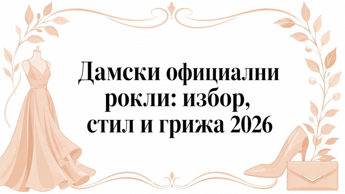 Дамски официални рокли: избор, стил и грижа 2026