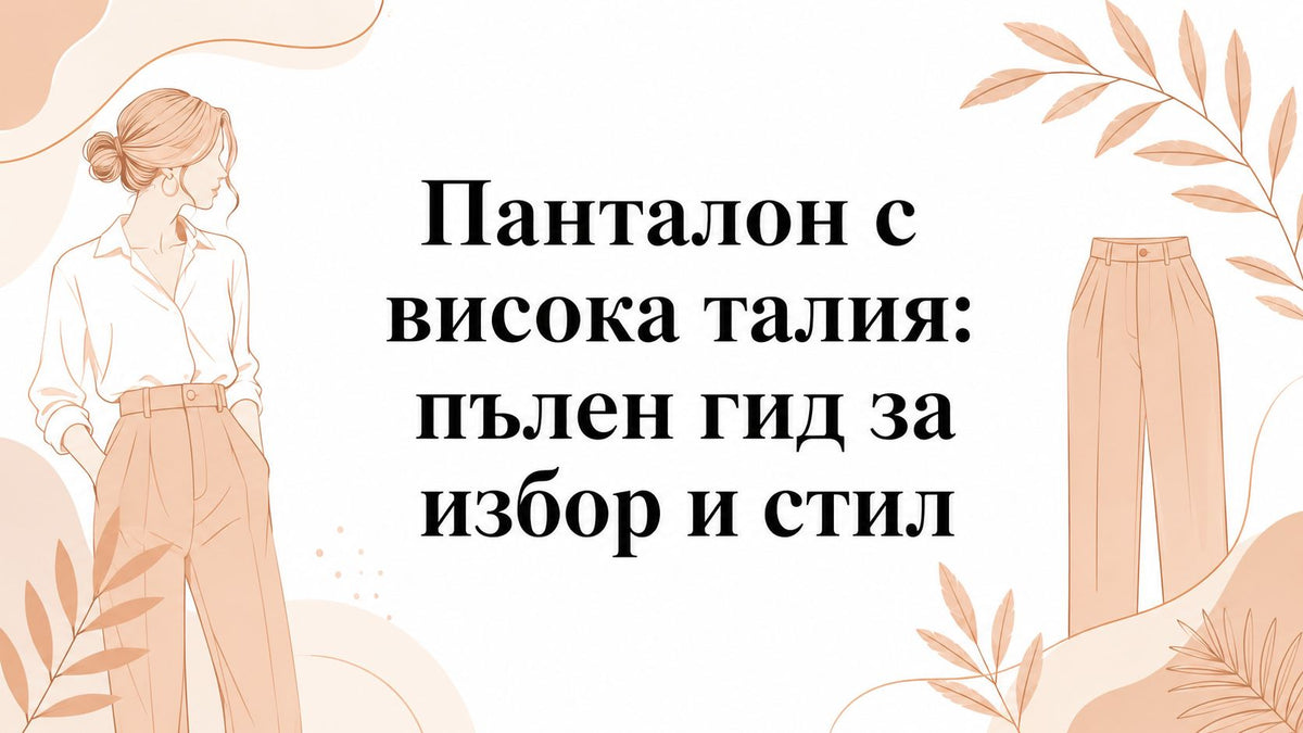 Панталон с висока талия: пълен гид за избор и стил