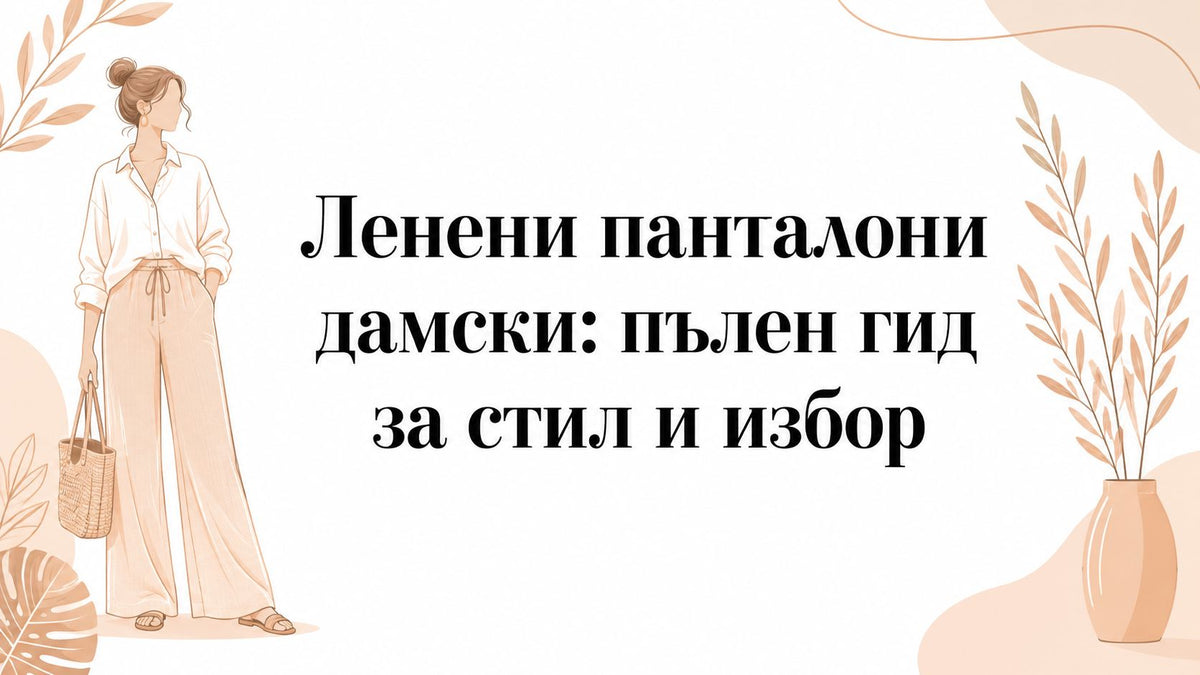 Ленени панталони дамски: пълен гид за стил и избор