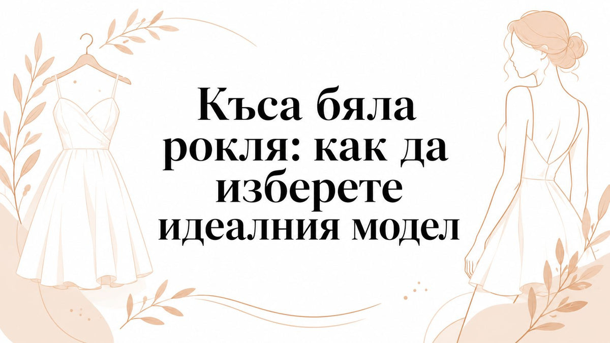 Къса бяла рокля: как да изберете идеалния модел