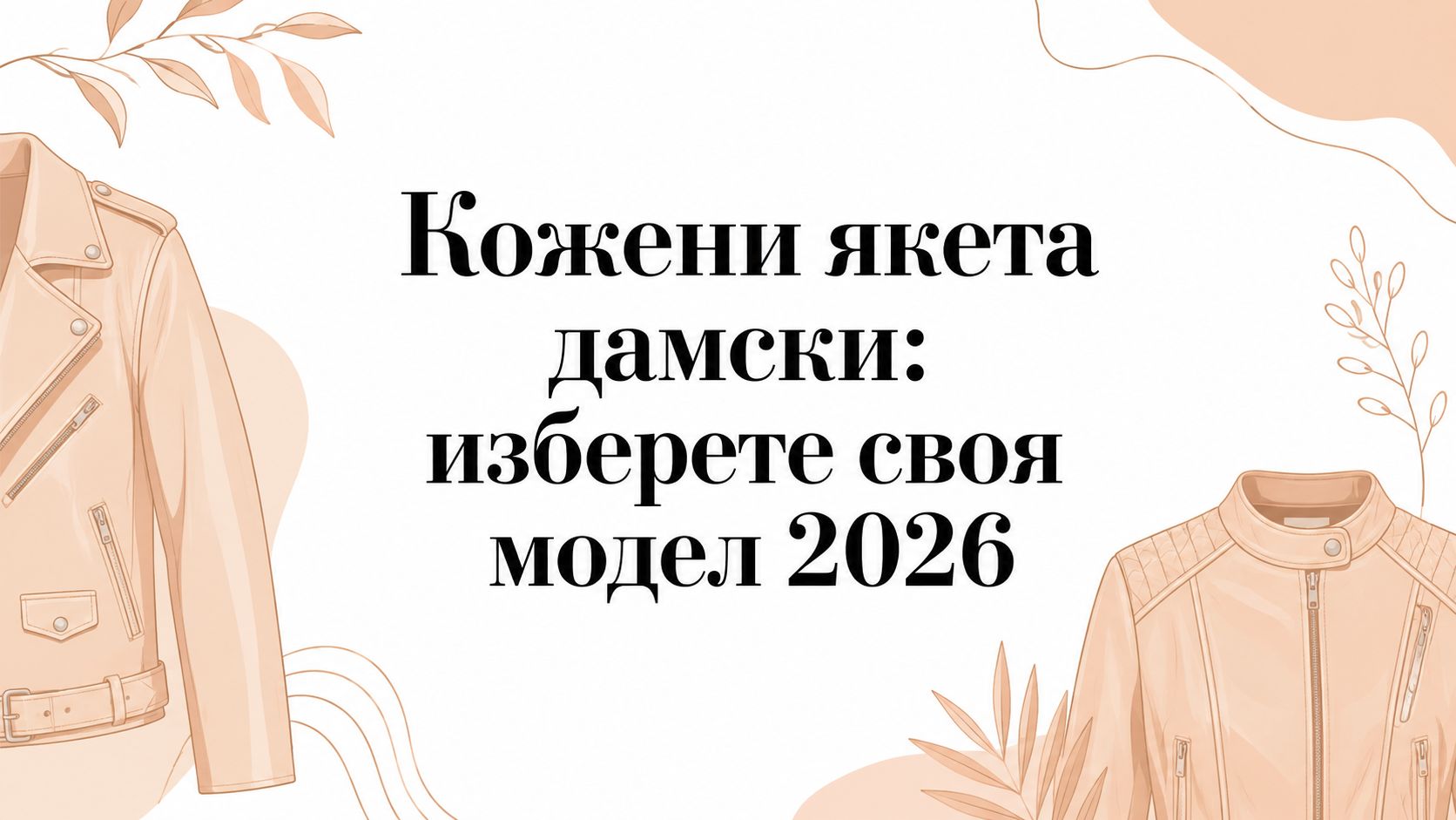 Кожени якета дамски: изберете своя модел 2026