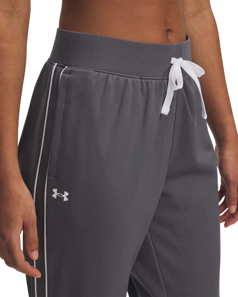 Дамски спортен комплект Under Armour Rival Tricot в сиво
