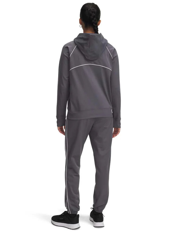 Дамски спортен комплект Under Armour Rival Tricot в сиво