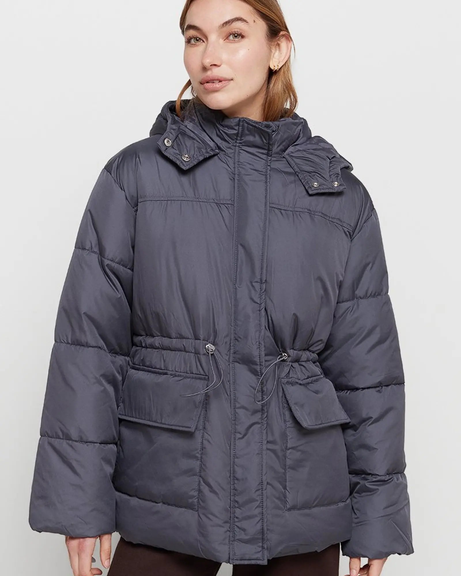 Дамско яке Pieces в тъмносиньо