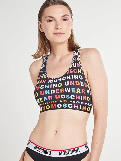 Дамски спортен сутиен Moschino